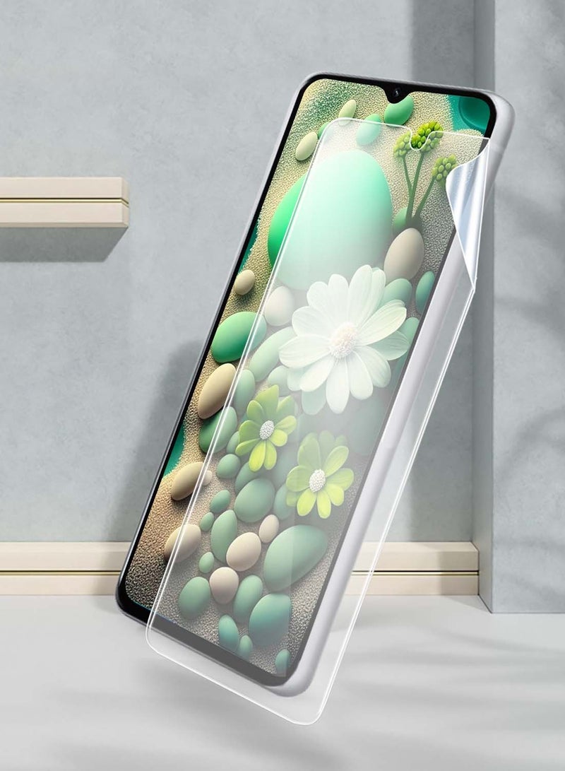 دبليو تيك واقي شاشة رفيع ومرن من فيلم هيدروجيل متميز لهواتف موتورولا موتو G06 / G06 باور 4G 2025 (MSHFMN) - شفاف - Image 3